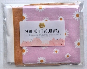 The Ultimate Scrunchie DIY Kit - Scrunch It Your Way - Sweet Daisy