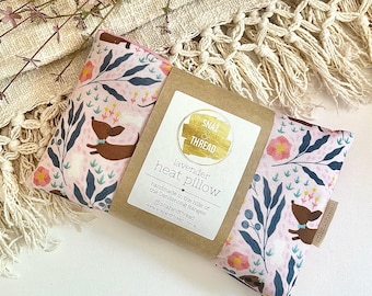 Heat Pillow - Pink Dainty Dachshunds - Sausage Dog - Heat Pack - Heat Bag - Lavender - Extra Large