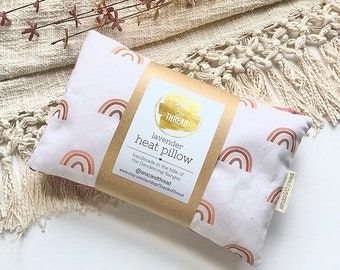 Heat Pillow - Boho Rainbows - Heat Pack - Heat Pad - Heat Bag - Lavender - Extra Large