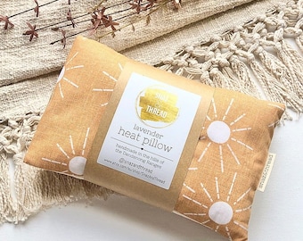 Heat Pillow - Boho Suns - Heat Pack - Heat Pad - Heat Bag - Lavender - Extra Large
