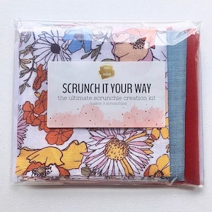 The Ultimate Scrunchie DIY Kit - Scrunch It Your Way - Spring Blooms