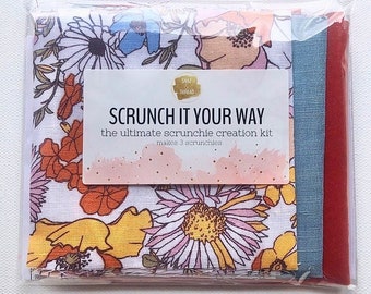 The Ultimate Scrunchie DIY Kit - Scrunch It Your Way - Spring Blooms