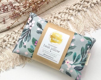 Heat Pillow - Green Garden - Heat Pack - Heat Pad - Heat Bag - Lavender - Extra Large