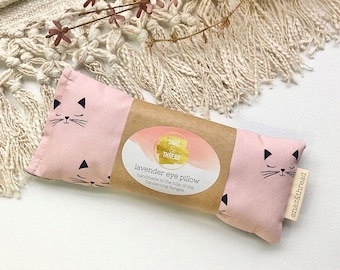 Eye Pillow - Cats - Lavender - Linseed - Relaxation - Yoga