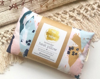 Heat Pillow - Splash of Pink - Heat Pack - Heat Pad - Heat Bag - Lavender - Extra Large