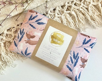 Heat Pillow - Blue Dainty Dachshunds - Sausage Dog - Heat Pack - Heat Bag - Lavender - Extra Large