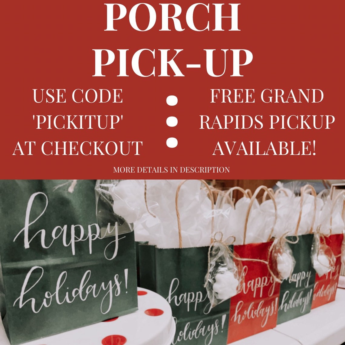 Local Porch Pickup Grand Rapids MI Please do not buy Etsy