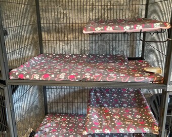 Custom Pet Cage Liners Critter Nation or Ferret Nation Double or Single for Ferrets, Rats, Chinchillas