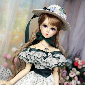 Vintage Dress for SD16 Smart Doll Dollfie Dream Girl (BJD