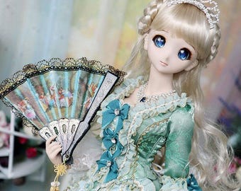 Skater Dress 3 Colors Made of Jersey for 1/3 Bjd Smart Doll