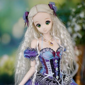 A tender grace Purple: DD, Smart Doll, SD16, SDGr Costume
