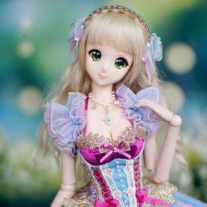 A tender grace blue & purple: DD, Smart Doll, SD16, SDGr Costume