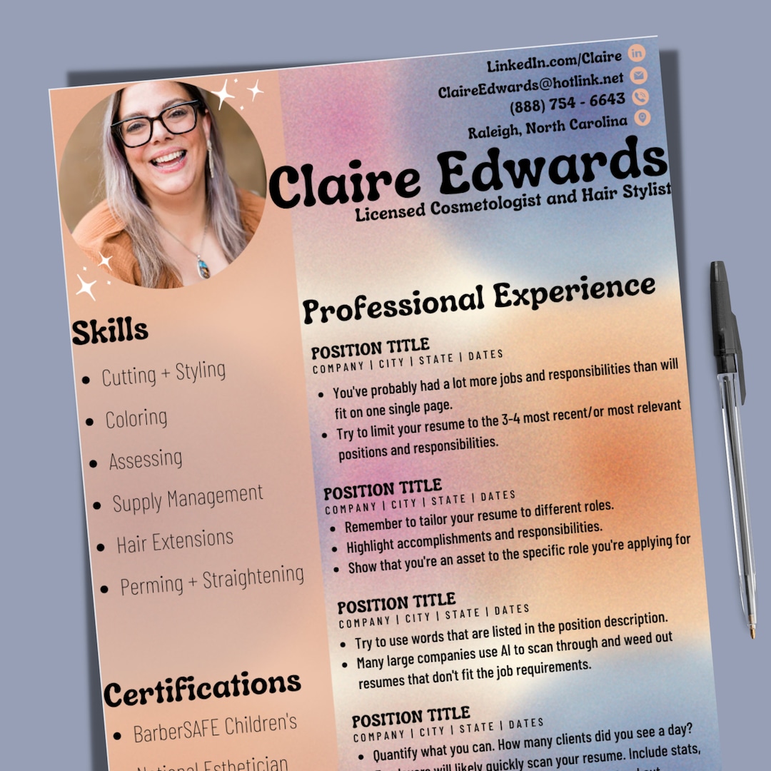 Creative Resume Template Standout - Il 1080xN.4710434919 Rtdy 