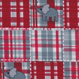 Alabama Fabric - Crimson and white - Roll Tide - Plaid Fabric - Mask Fabric - Childrens Clothing - Patchwork - Alabama -