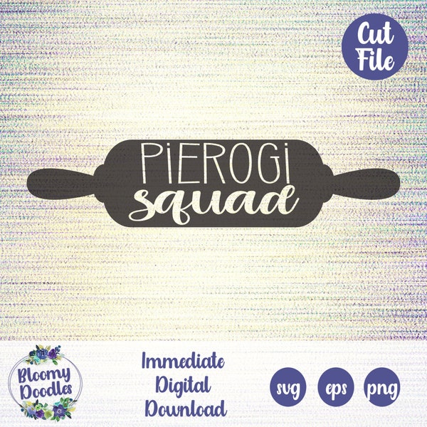 Pierogi Squad (digital cut file), Pierogi Vector, Pierogi for Cricut, Pierogi PNG, Pierogi EPS, Pierogi cut file