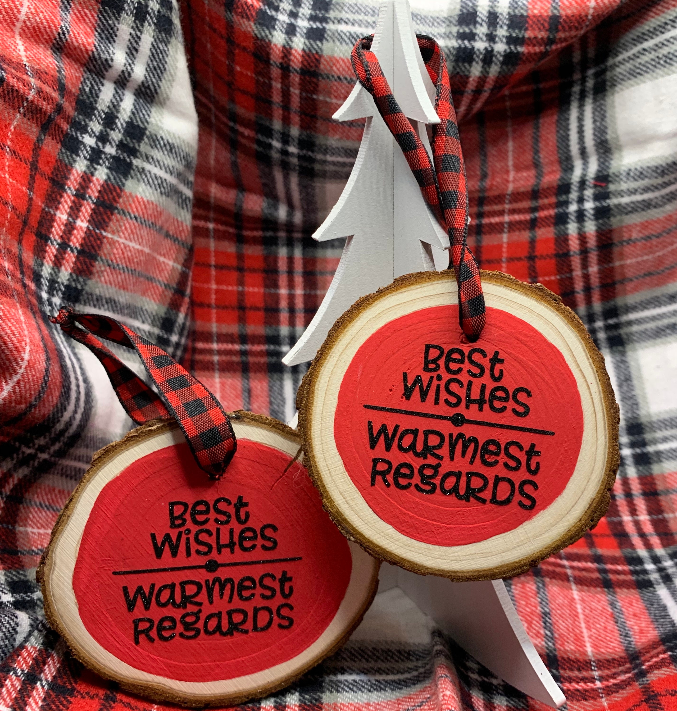 Christmas Ornament Best Wishes Warmest Regards Schitt S Creek Quote