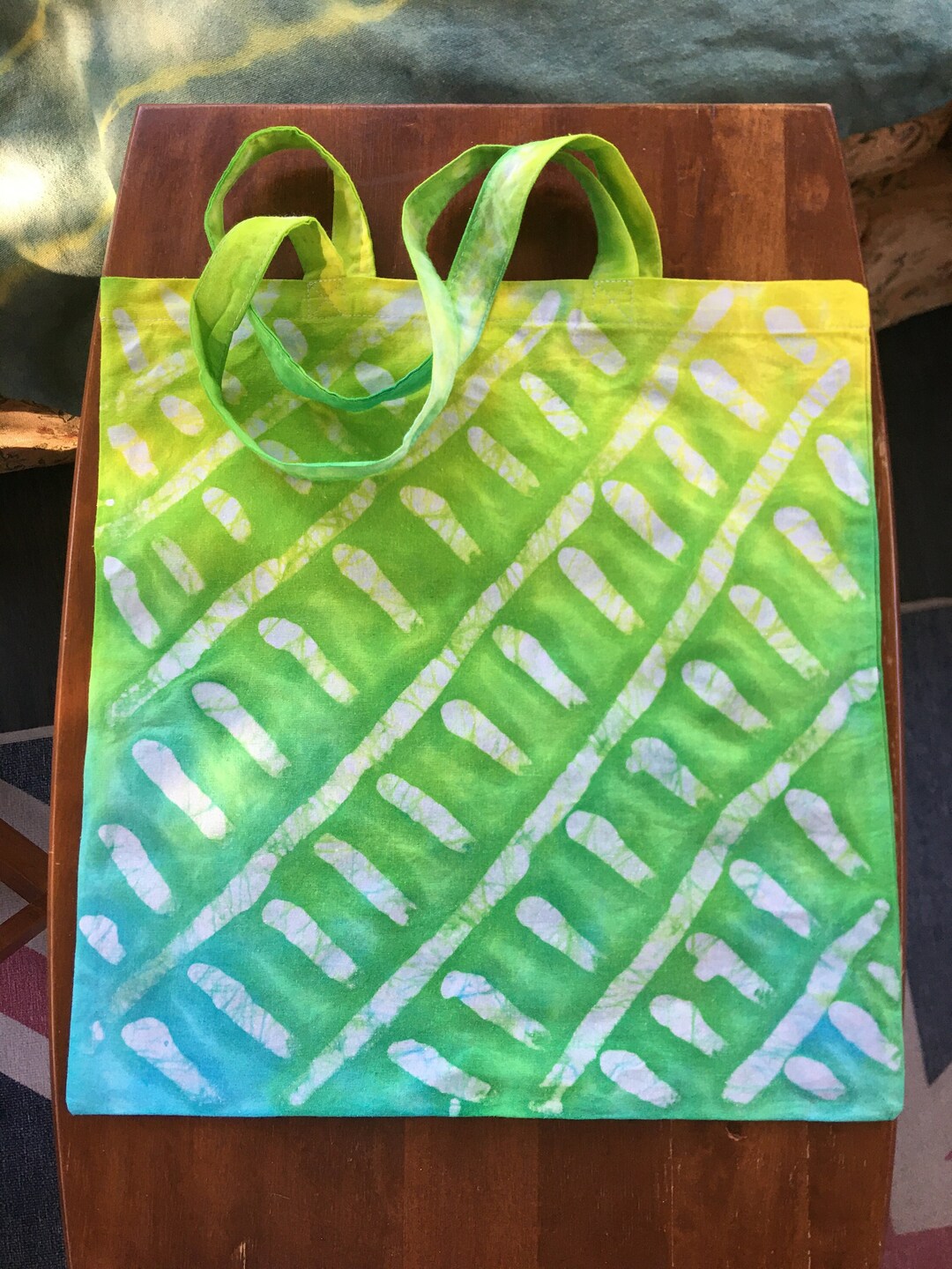 Batik TOTE Baguniquesummerylightweightbeachwear Etsy