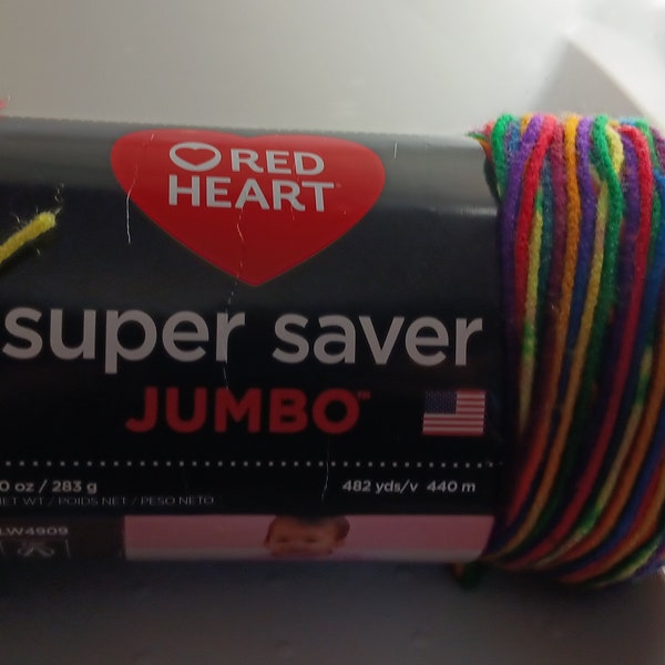 Red Heart Super Saver Jumbo Mexicana Yarn NEW