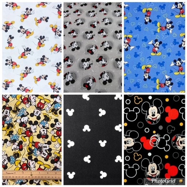 Mickey Mouse Disney Themed Surgical Scrub Caps in Men's and Women's Styles 7 Patterns to choose from