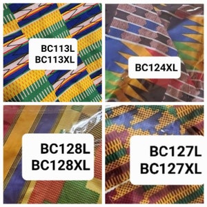 Gorro de impresión africana satinado extra grande de doble capa de calidad premium para trenzas, locs, cabello natural y rizado (hecho a mano / reversible) BC113L