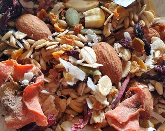 Parrot Foraging Mix: Edible Flowers, Herbs, Seeds