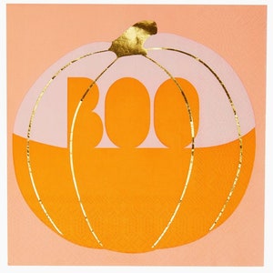 Halloween Pumpkin Napkin