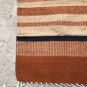 MAZUNTE rug /Beautiful pedal-loom rug from Oaxaca/100% Merino sheep wool /Traditional mexican rugs / Handmade / Home decor / Mexico