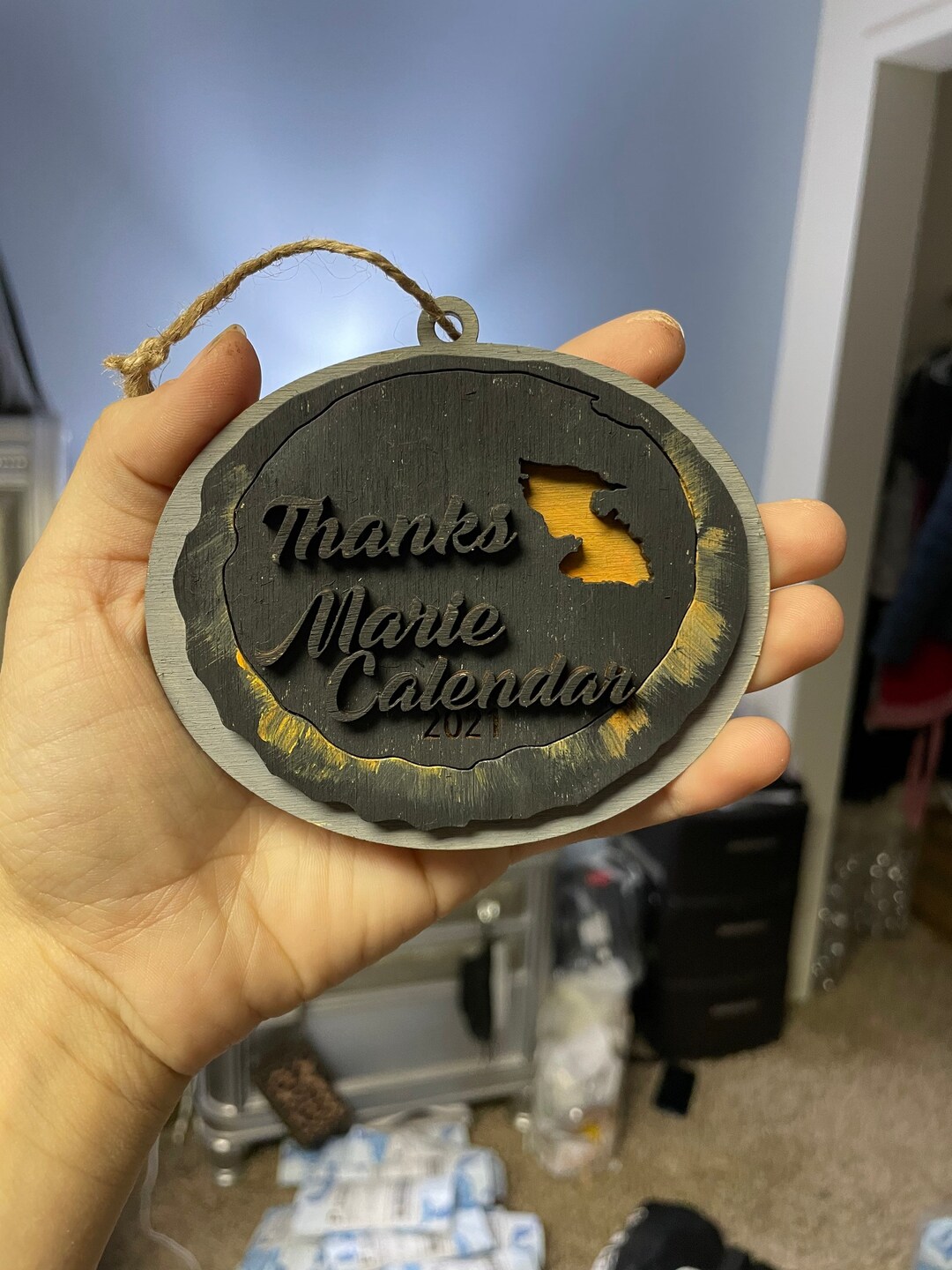 Thanks Marie Calendar Ruining Thanksgiving Gag Ornament Etsy
