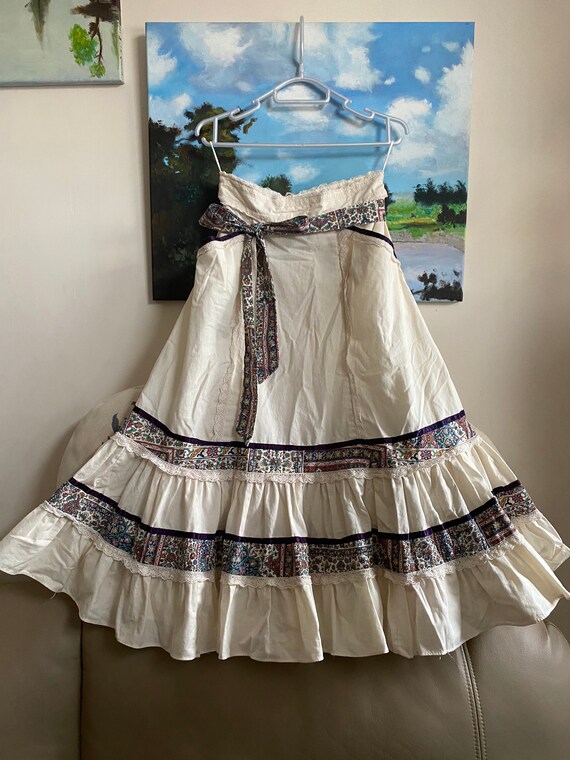 Vintage Gunne Sax by Jessica Gunnies ivory morocco