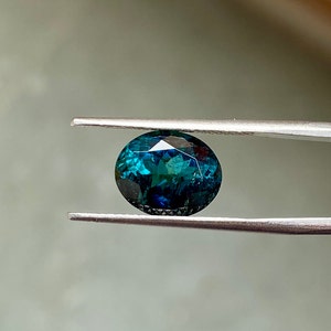 Natural Paraiba Tourmaline 4.20 Carats - Blue Oval Cut Gemstone - October Birthstone Gift - Rare & Premium Quality
