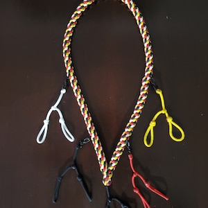Custom Round Braid Hunting Call Lanyard