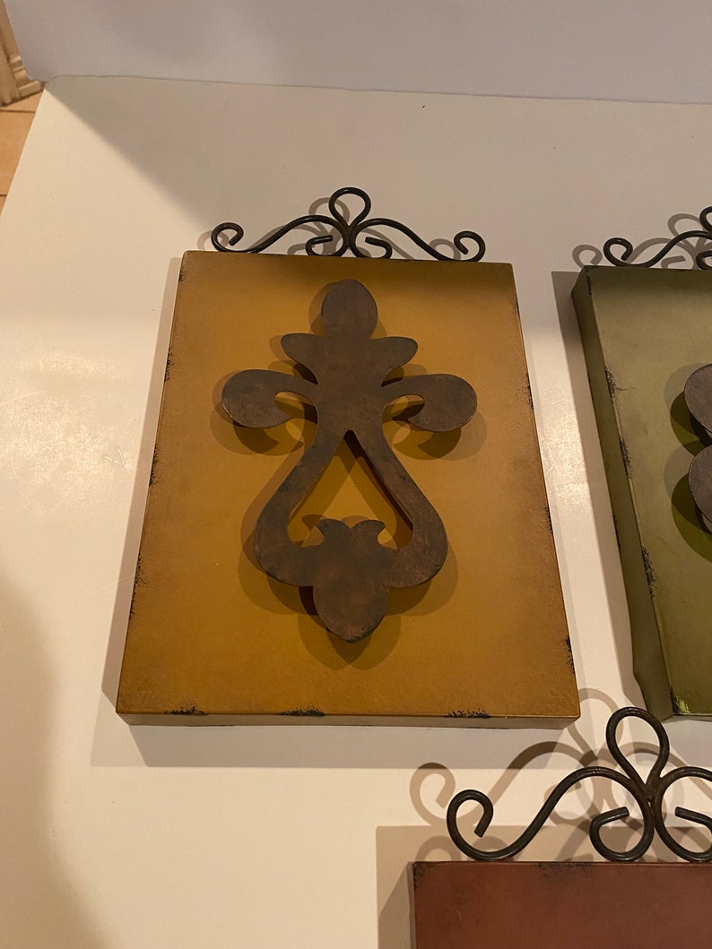 Southern Living at Home Heritage Wall Plaques 3 Metal 8 X 11 Wall Decor