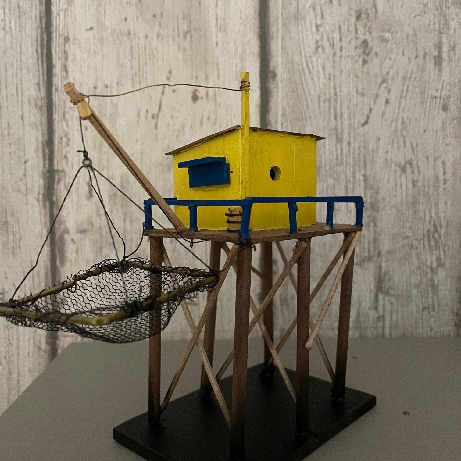 Maquette Carrelet , Souvenir de Charente Maritime