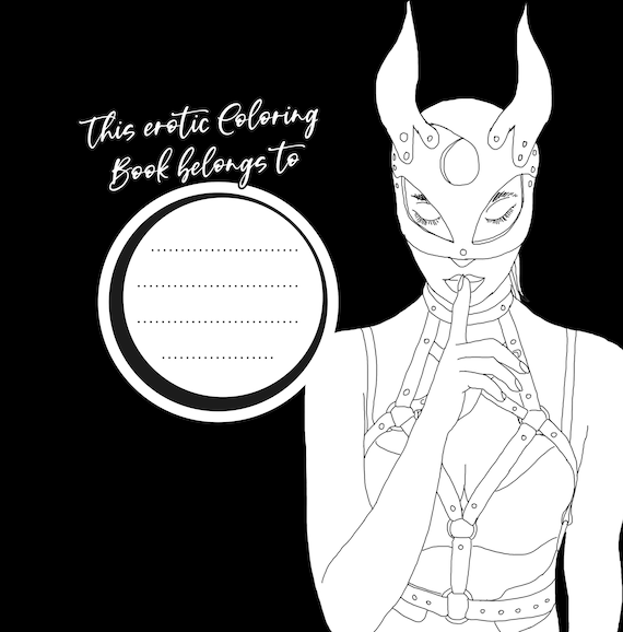 bdsm un livre de coloriage erotique pour adultes naughty sex etsy carnaval