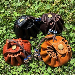 drawstring coin pouch