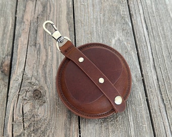 Leather Coin Purse, Genuine Leather Coin Bag, Coin Pouch Keychain, Money Pouch, Coin Holder, Airpod Case Cover,Coin Purse Keychain,