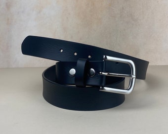 Personalized Handmade Belt - Anniversary Gift for Him - Personalized Leather Belt - Grooms Men Gift - Best Man Gift - Gift for Dad