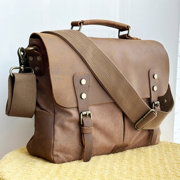 Canvas Messenger Etsy