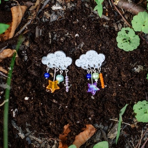Raincloud Earrings (Hozier Inspired)