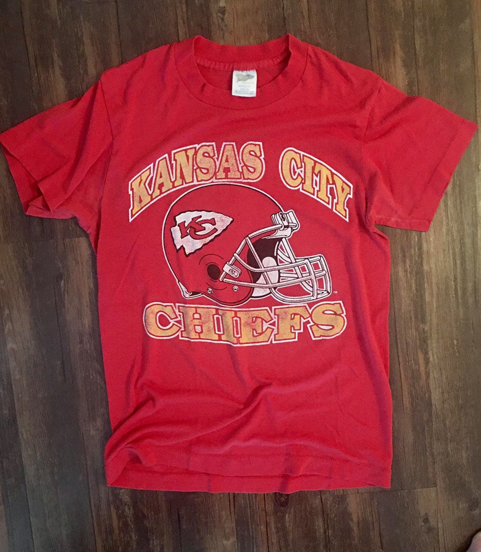 Vintage Kansas City Chiefs Tee-Shirt | Etsy