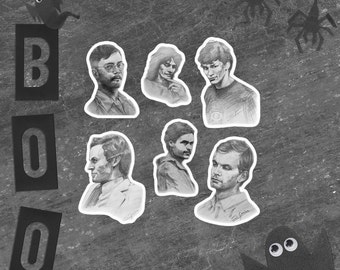 Serial Killers Sticker Pack