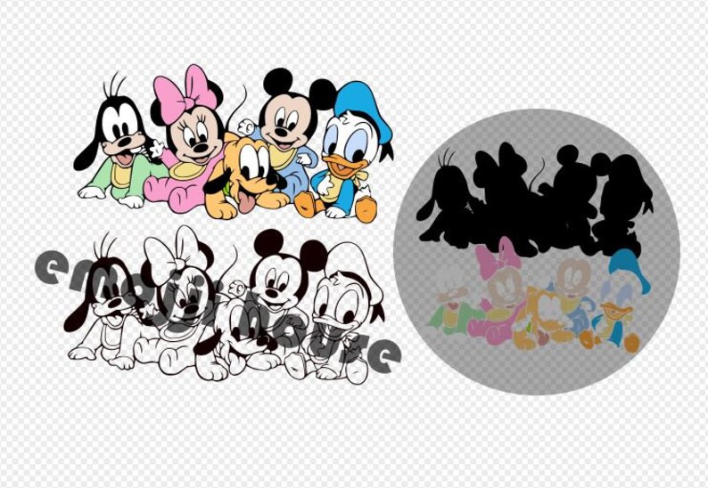 Download Baby Mickey SVG png Disney Cute Mickey Minnie mickey mouse ...