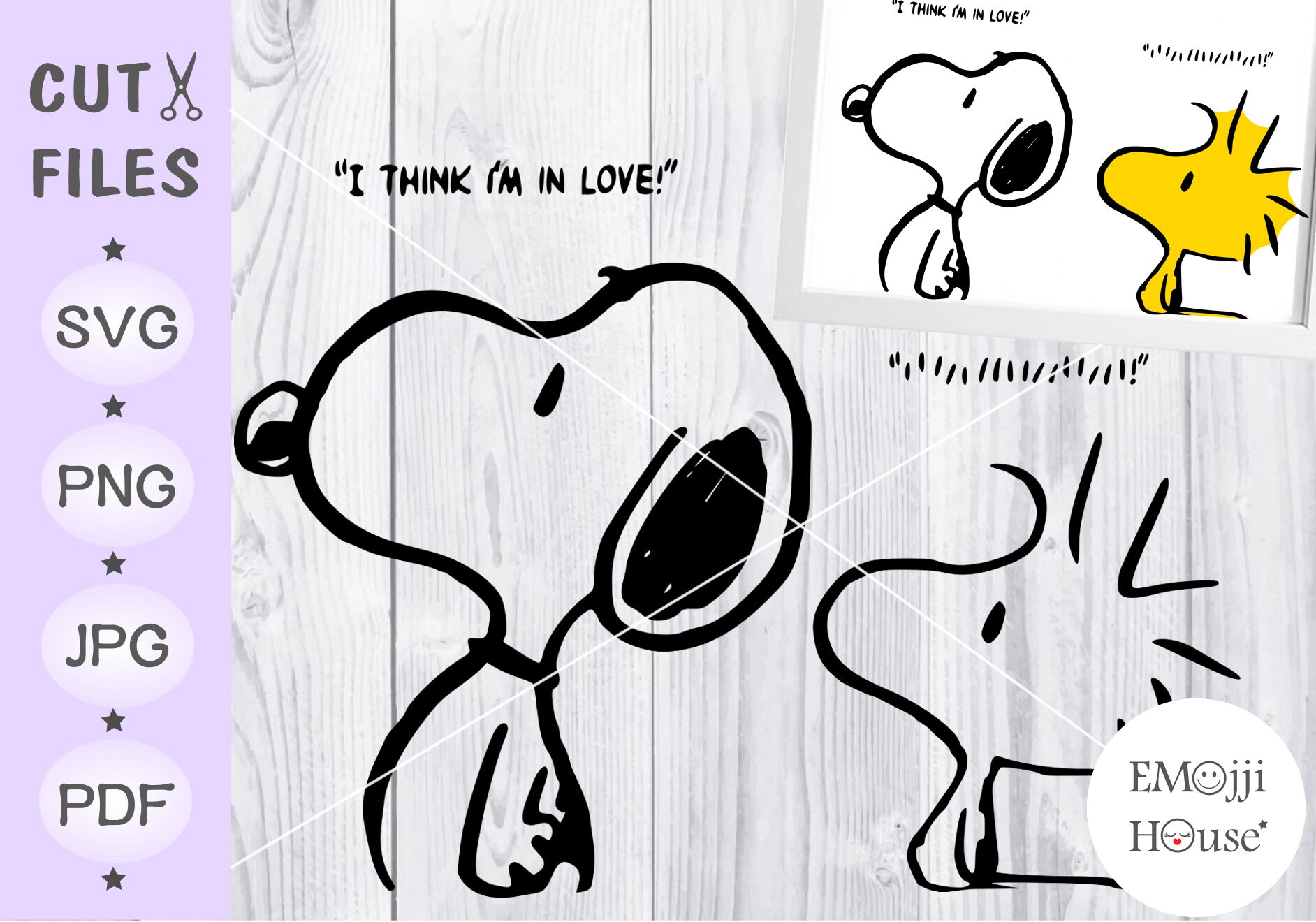 Snoopy And Woodstock Svg Peanuts Svg I Think I M In Love Etsy Snoopy And Woodstock Svg Peanuts Svg I Think I M In Love Etsy