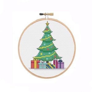 Christmas Tree Cross Stitch Pattern PDF