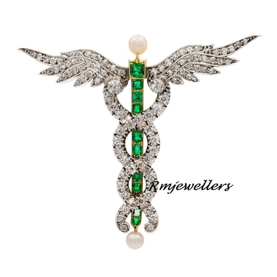 Caduceus brooch 2024