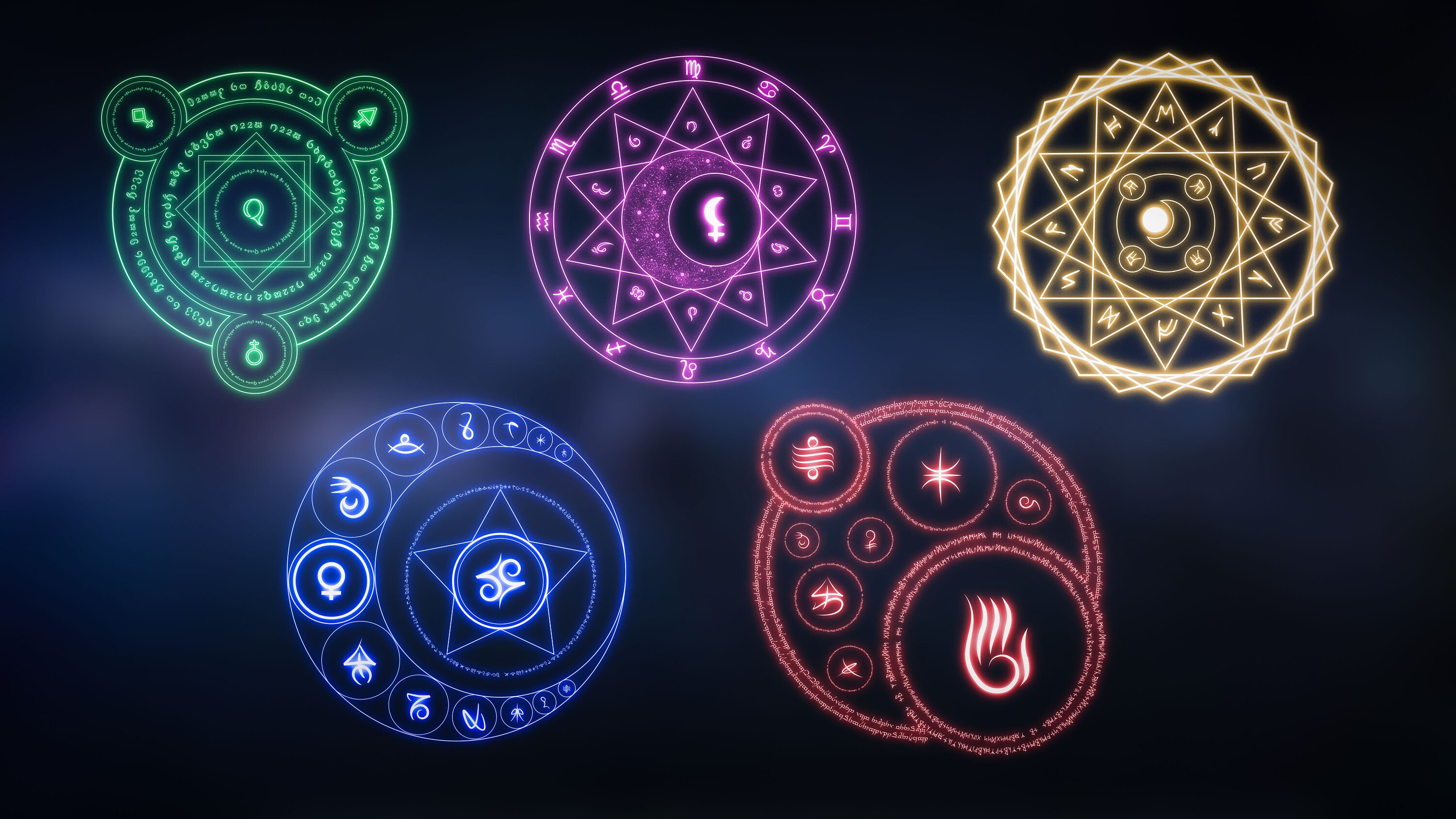 Magic Rune Overlay Pack - Etsy