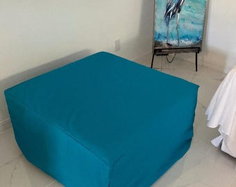 Custom Waterproof Patio Cushion Cover: Ottertex Canvas, PVC Backing
