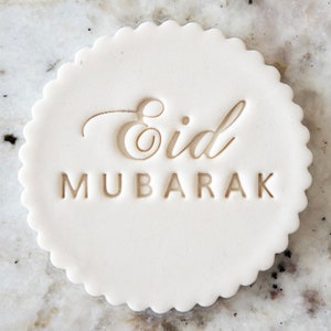 Galletas con fuentes mixtas para Eid Mubarak, sellos para galletas, fondant, decoración de tartas, glaseado, cupcakes, plantilla, Ramadán, Eid