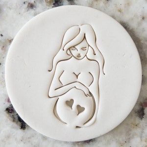 Zwangerschap dubbel hart Cookie Biscuit stempel Fondant taart versieren glazuur Cupcakes stencil tweeling