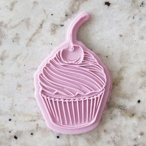 Cupcake Biscuit Cookie POPup & Cutter Embosser Stamp Fondant Cake Decorating Icing Stencil Mothers Day